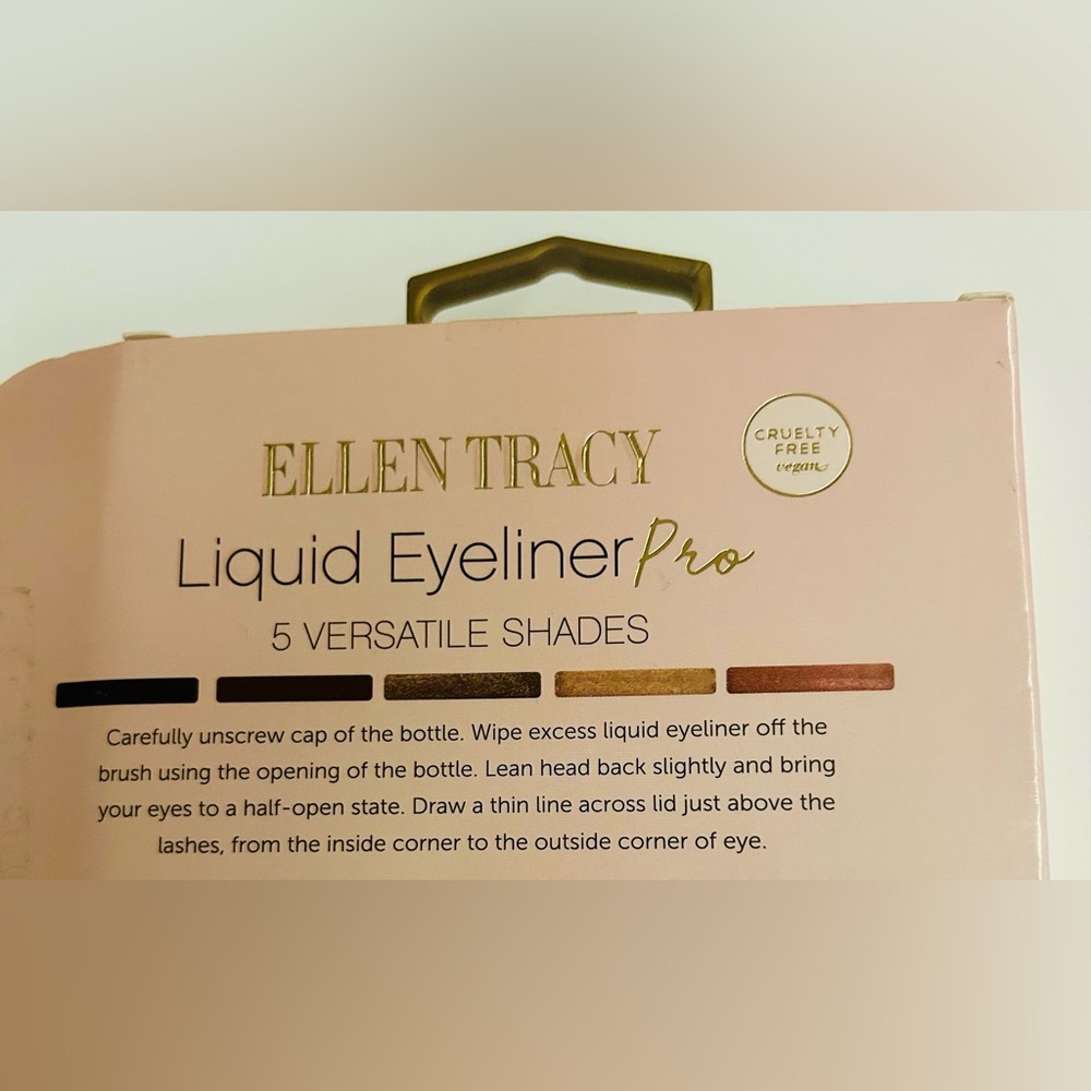 New 5 Ellen Tracy Liquid Eyeliner Pro Ultra Bold Color 0.18 FL OZ each Vegan - Picture 6 of 16